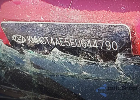 2014 Hyundai Accent Gls z USA, uszkodzony, nr VIN KMHCT4AE5EU644790